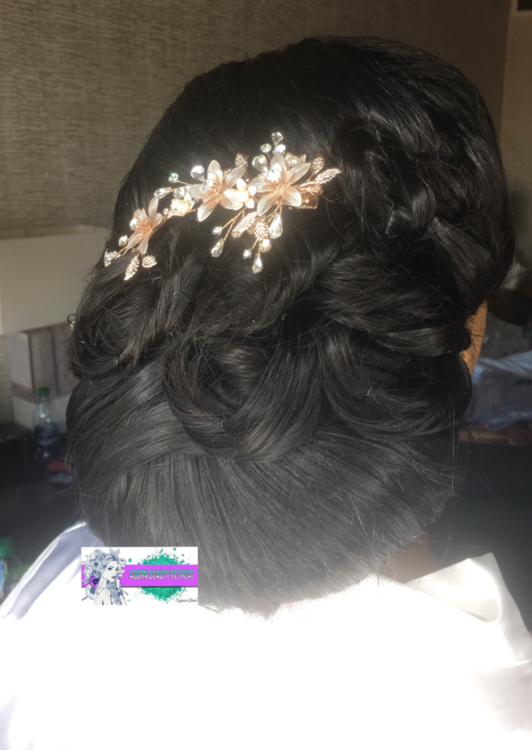 Bridal hairstyling